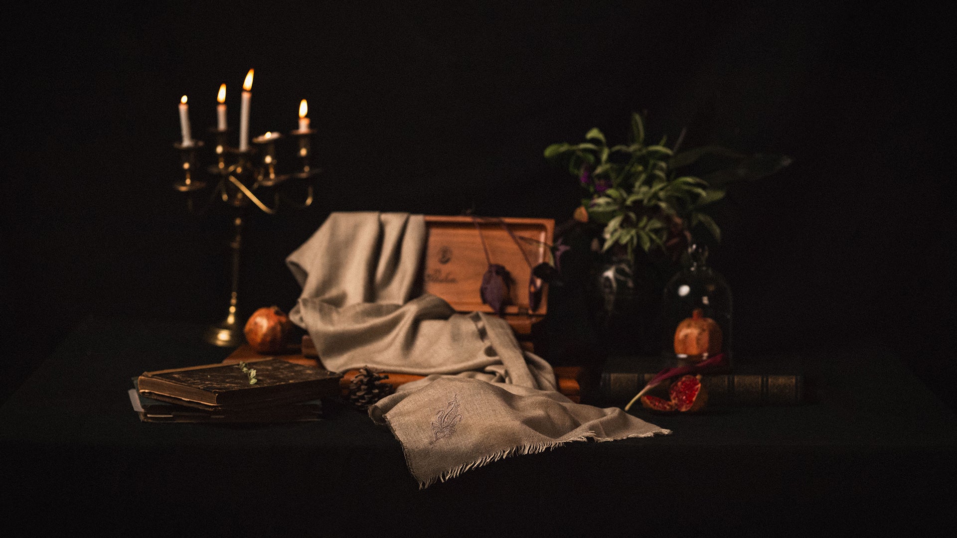Cashmere Scarf - Cashmere & Silk