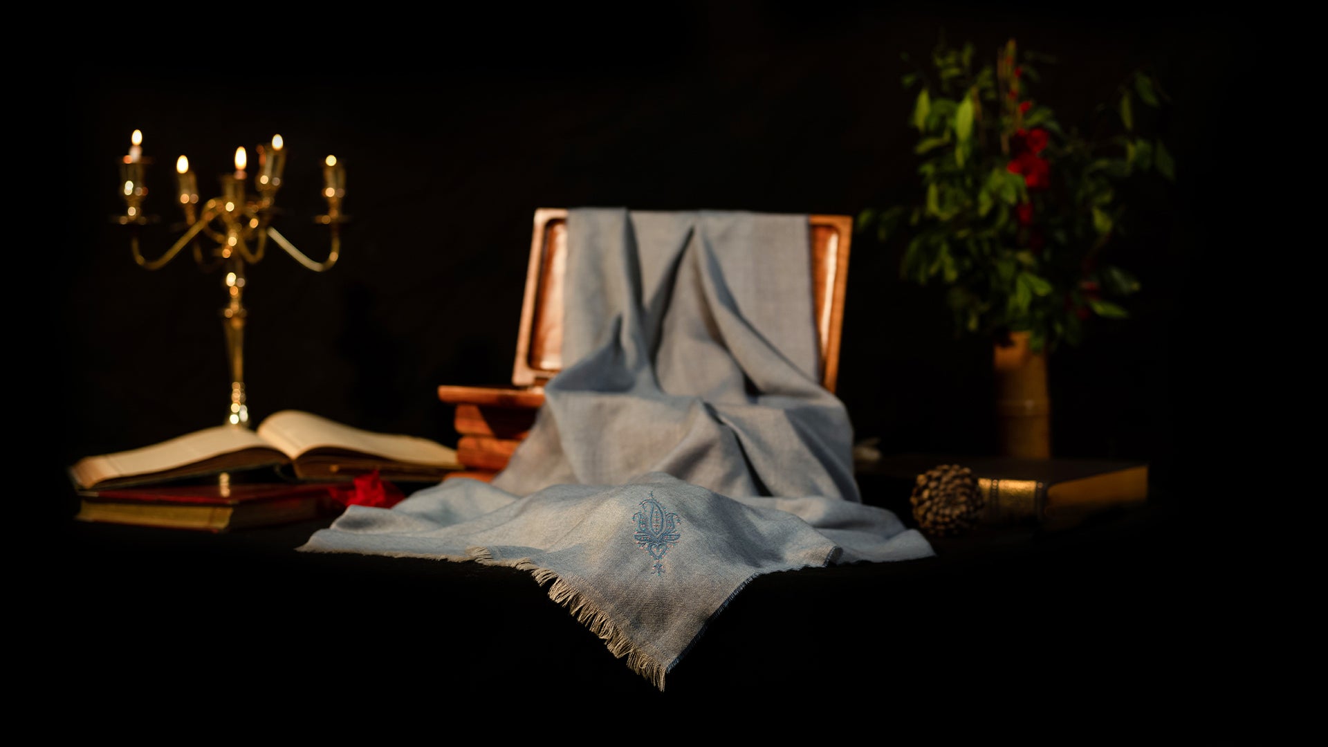Cashmere Scarf - Cashmere & Silk