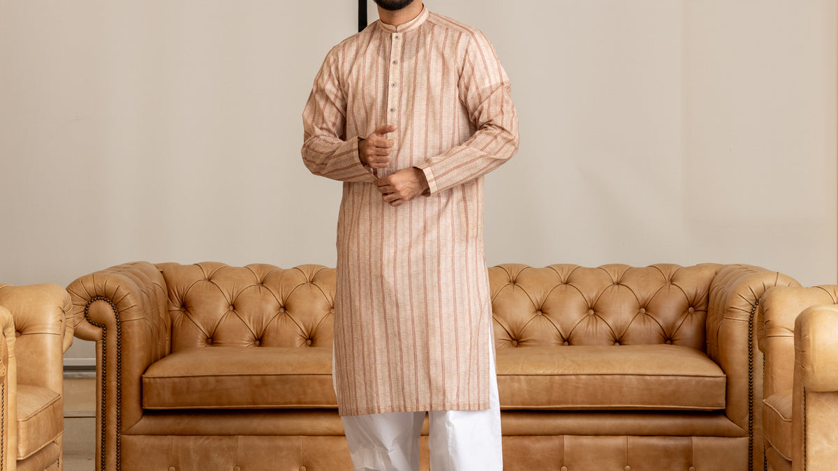 Classic Kurta - Brown