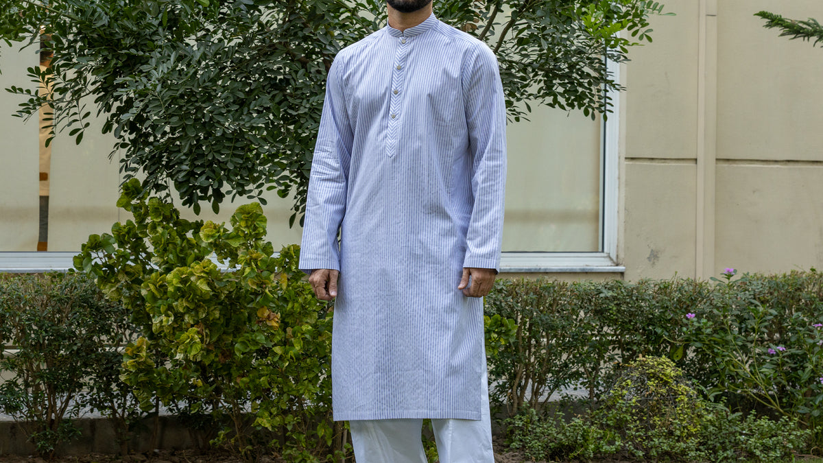 Classic Kurta - Dark Blue